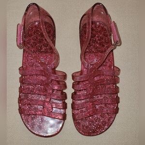 Jelly Sandals Girls The Children's Place Pink Glitter